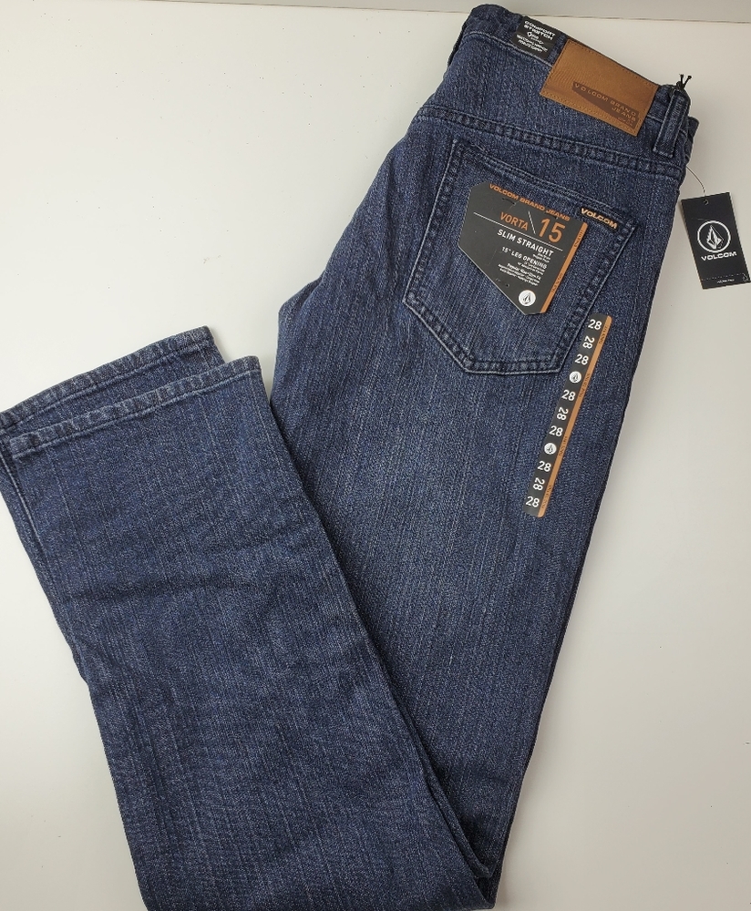 Volcom Vorta Slim Straight Men's Jeans 28 x 31